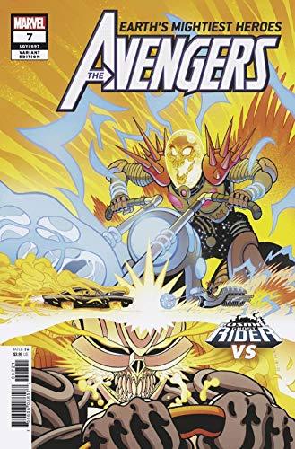 AVENGERS #7 MOORE COSMIC GHOST RIDER VARIANT JASON AARON MARVEL  NM 1st PRINT