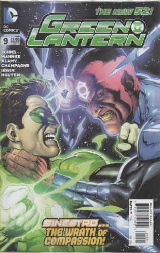 GREEN LANTERN #9 VARIANT JOHNS NM 1ST PRINT