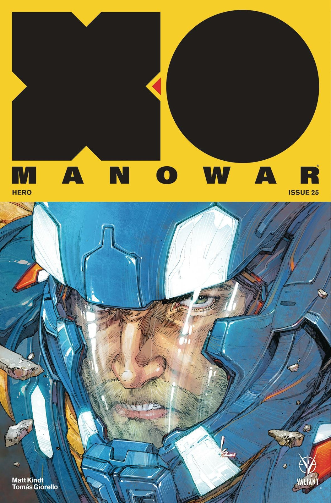 X-O MANOWAR #25 COVER A ROCAFORT VALIANT NM 1ST PRINT 2019