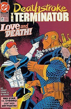 DEATHSTROKE THE TERMINATOR EDITION#21 NM 1ST PRINT