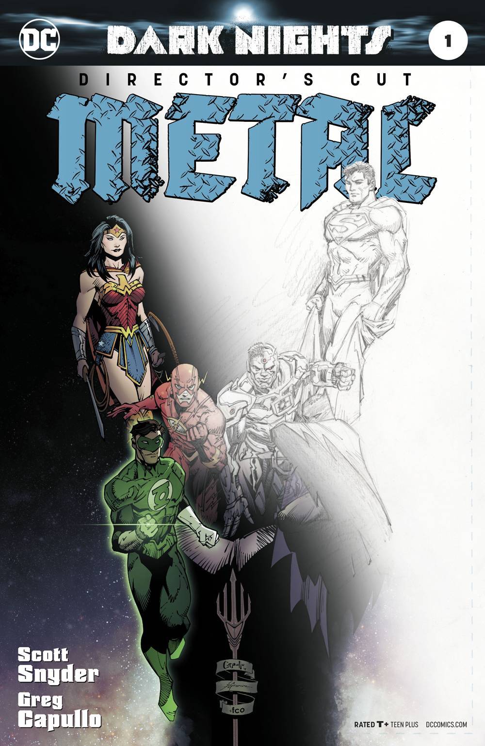 DARK NIGHTS METAL #1 DIRECTORS CUT DC COMICS NM