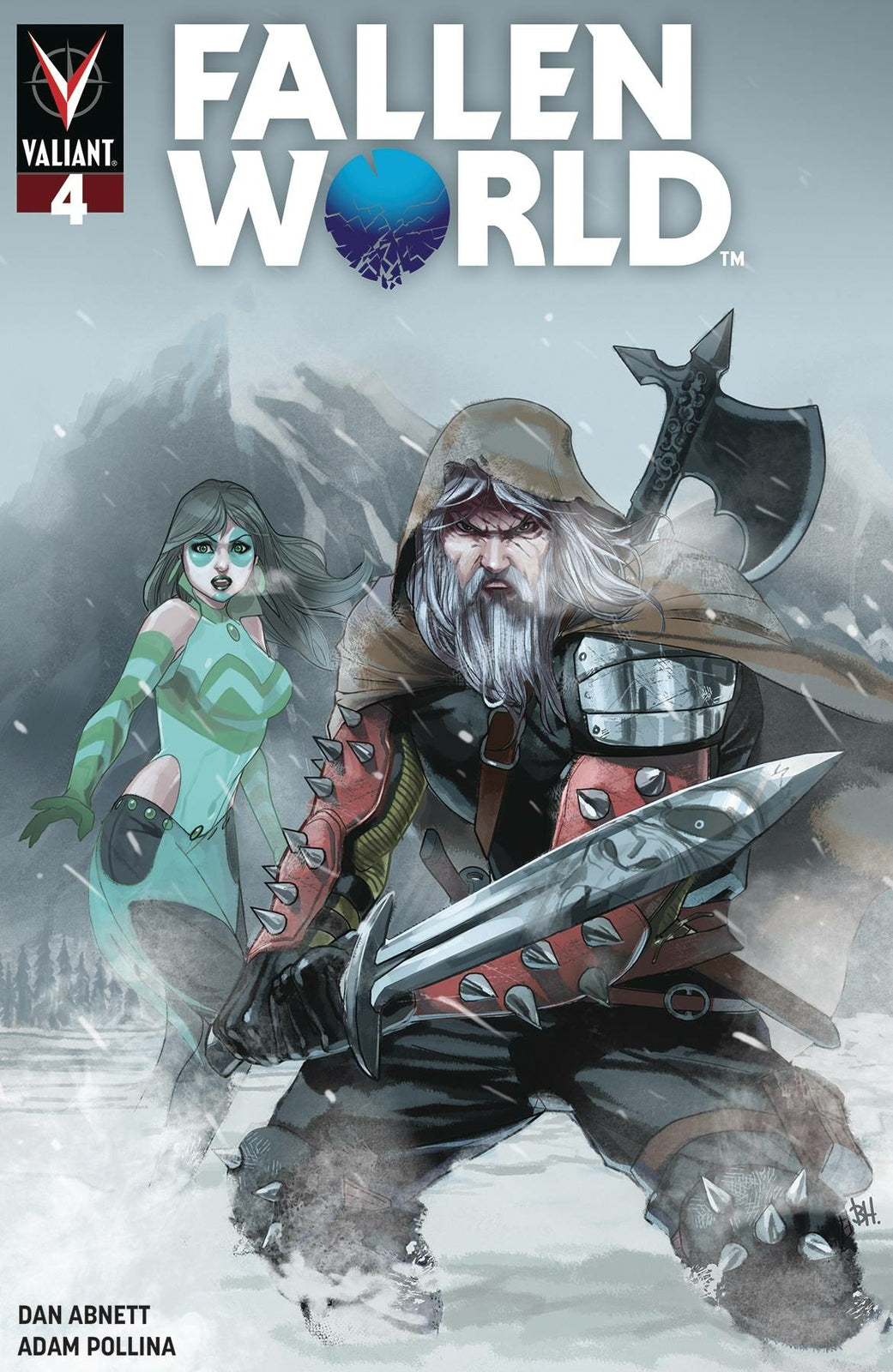 FALLEN WORLD #4 COVER C HARVEY VALIANT NM 1ST PRINT 2019