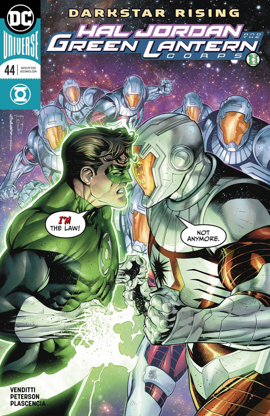 HAL JORDAN AND THE GREEN LANTERN CORPS #44 DC NM FIRST PRINT 2018