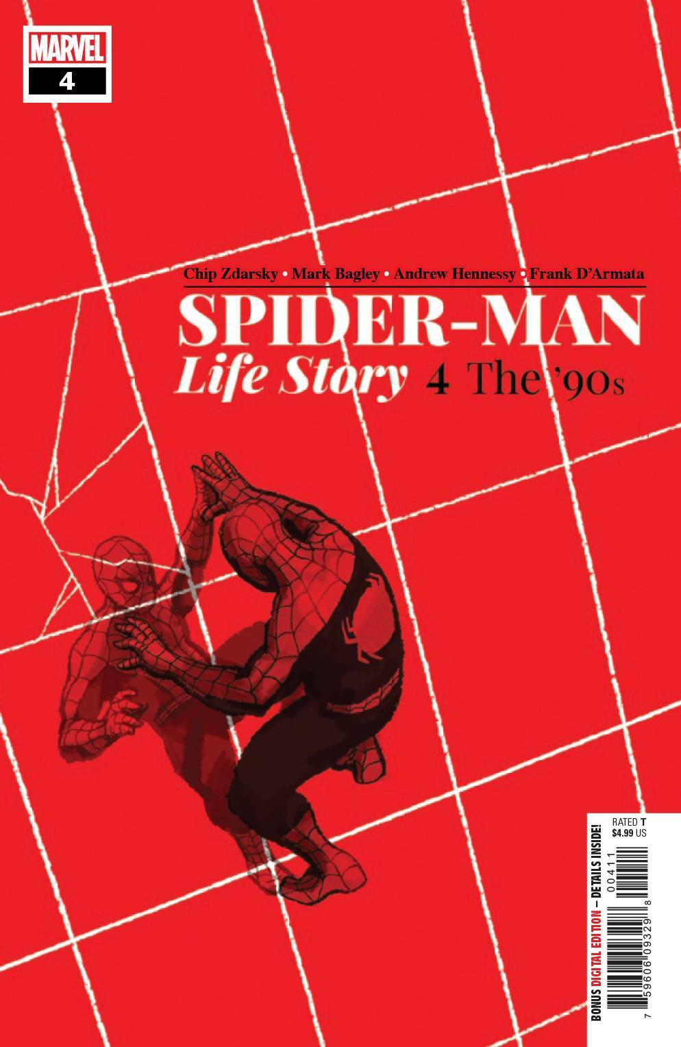 SPIDER-MAN LIFE STORY #4 MAIN COVER MARVEL NM 1ST PRINT 2019