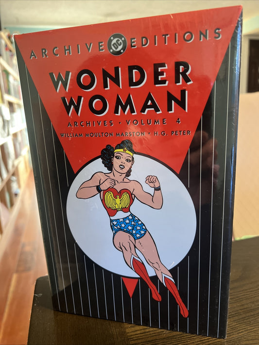 DC ARCHIVES EDITION WONDER WOMAN VOL 4 WILLIAM MOULTON MARSTON NEW SEALED NM
