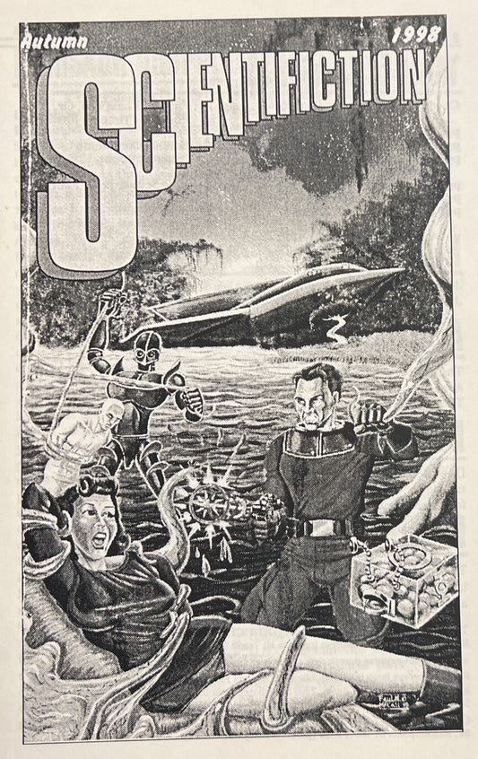 SCIENTIFICTION SCIENCE FICTION FANZINE AUTUMN 1998 RAY BEAM PAUL MCCALL