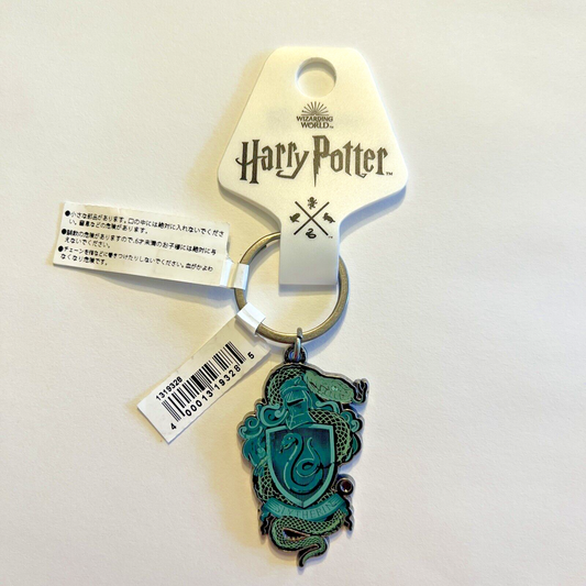 MAKING OF HARRY POTTER SLYTHERIN KEYRING JAPAN IMPORT WIZARDING WORLD NEW UNUSED