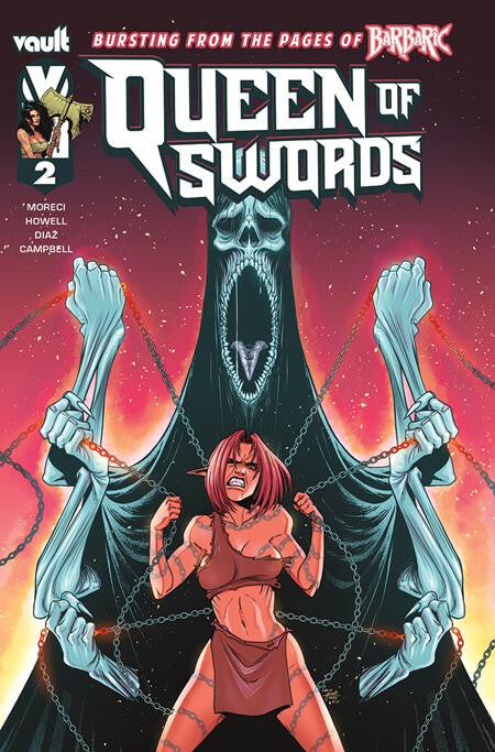 QUEEN OF SWORDS #2 NM 1ST PRINT MAIN COVER VAULT COMICS 2023