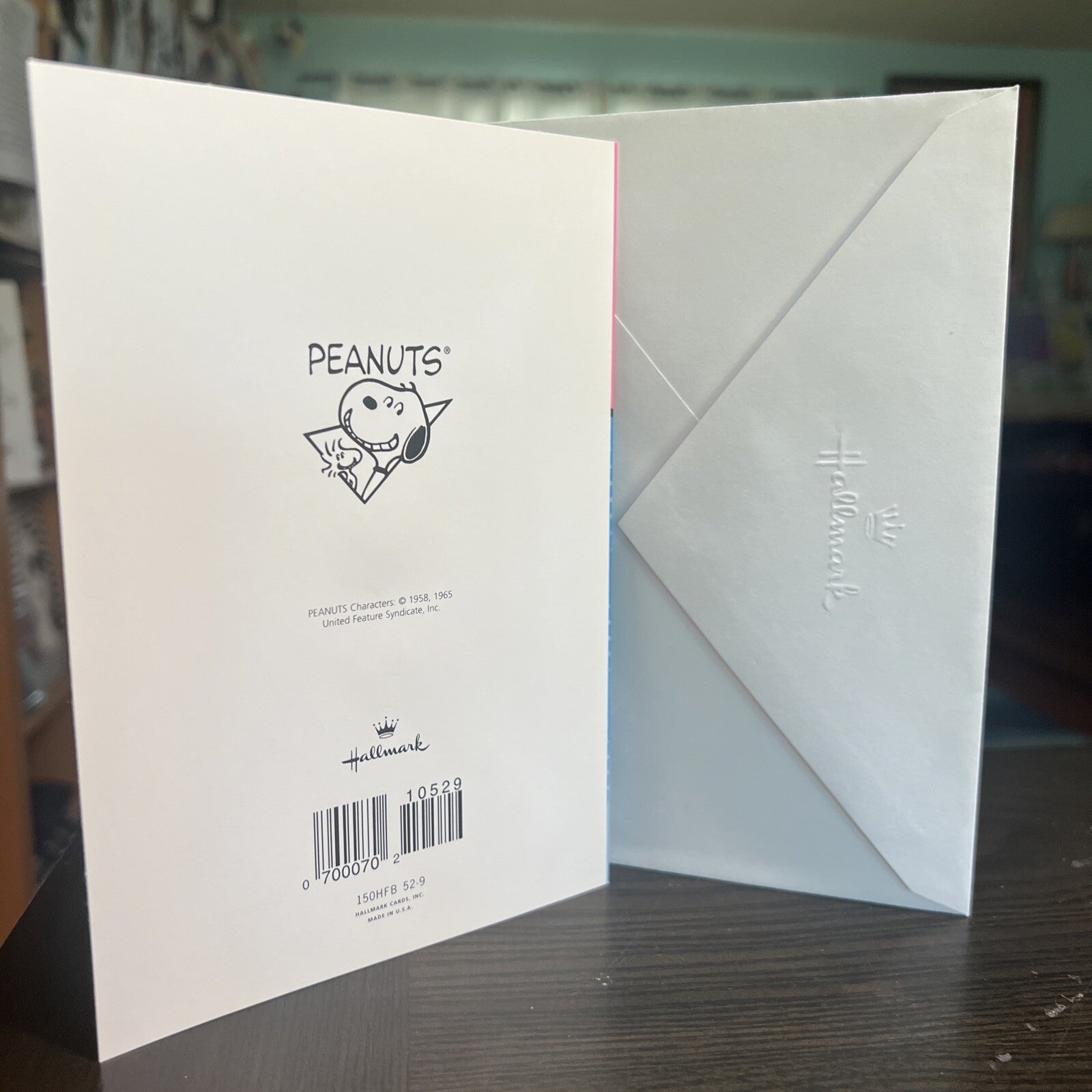 Peanuts Woodstock Hallmark Greeting Card 7" x 4.75" Birthday Cousin + Env