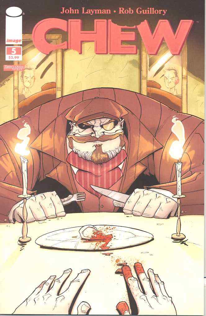 CHEW #5 JOHN LAYMAN IMAGE COMICS 1st PRINT NM