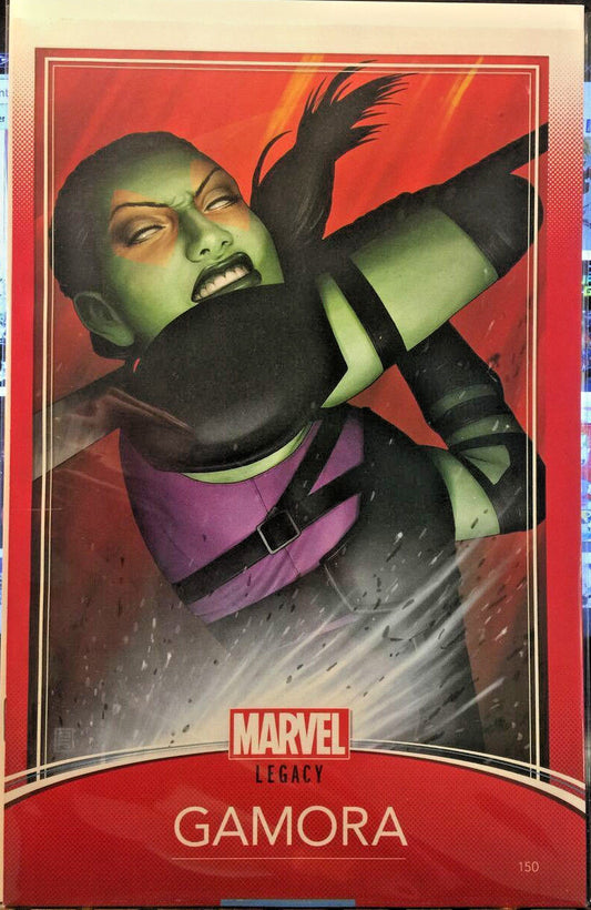 GUARDIANS OF GALAXY #150 GAMORA TRADING CARD VARIANT LEGACY MARVEL COMICS NM