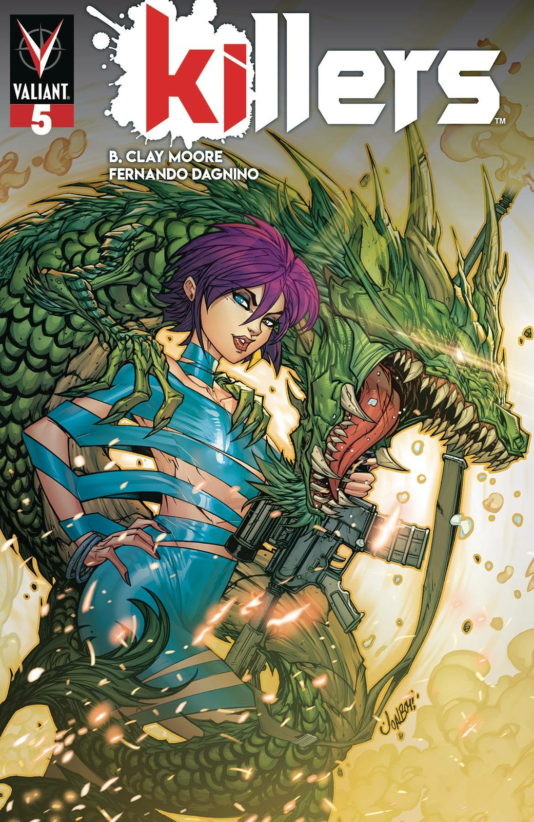 KILLERS #5 COVER A MEYERS VALIANT NM 1ST PRINT 2019