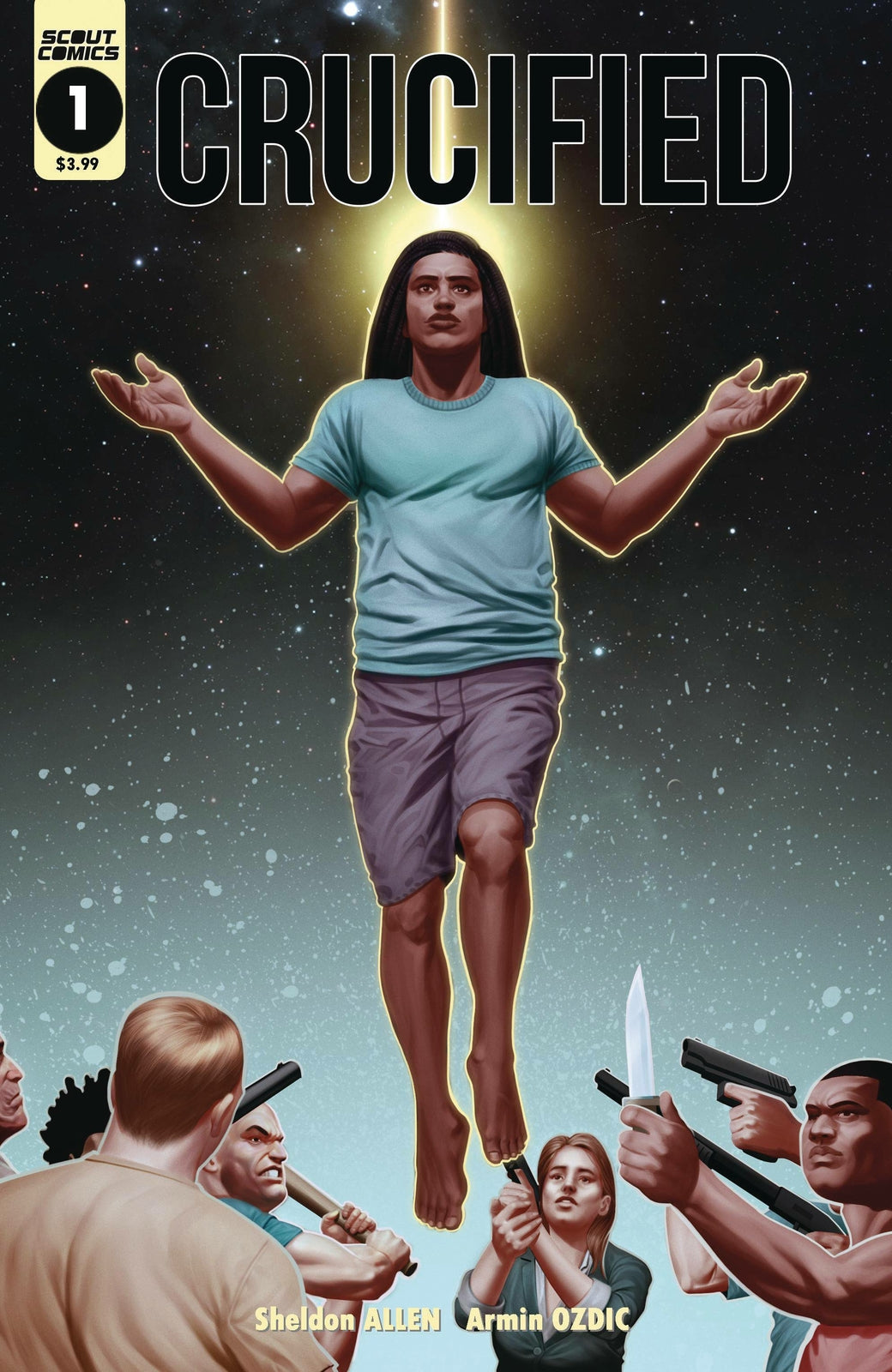 CRUCIFIED #1 SCOUT NM 1ST PRINT 2019