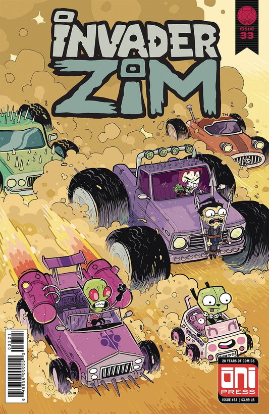 INVADER ZIM #33 COVER B HOWARD VARIANT ONI NM