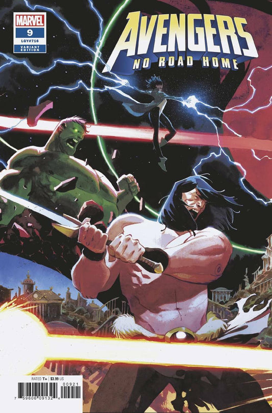 AVENGERS NO ROAD HOME #9 SCALERA CONNECTING VARIANT MARVEL NM 1ST PRINT 2019