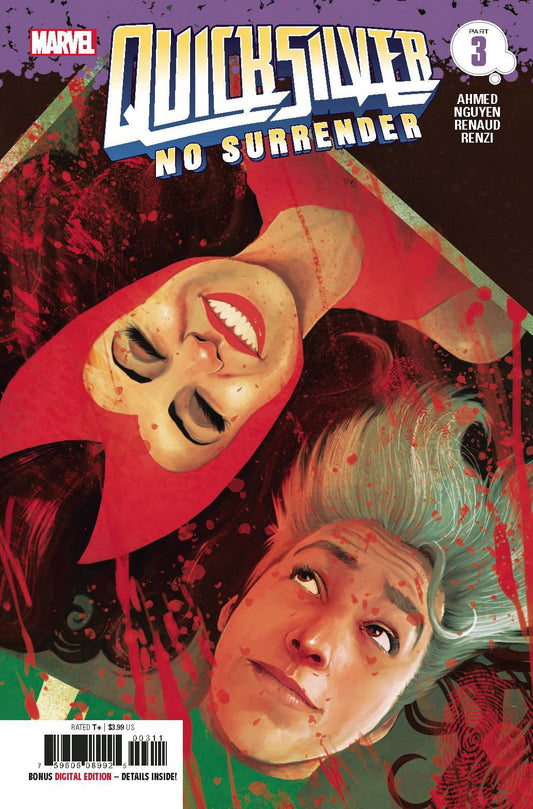 QUICKSILVER NO SURRENDER #3 OF 5 MARVEL NM