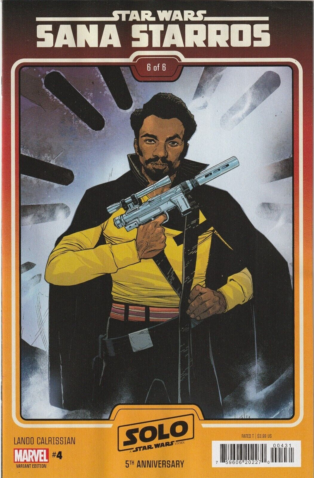 STAR WARS SANA STARROS #6 LANDO VARIANT NM 1ST PRINT MARVEL COMICS 2023
