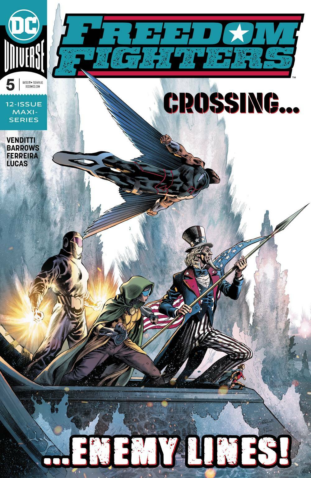 FREEDOM FIGHTERS #5 DC NM 1ST PRINT 2019