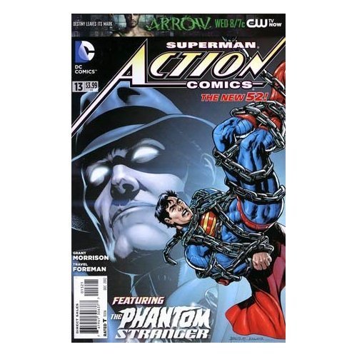 ACTION COMICS #13 RAGS MORALES VARIANT MORRISON DC  NM FIRST PRINT