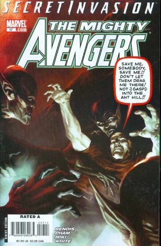 MIGHTY AVENGERS #17 / SECRET INVASION TIE-IN BRIAN MICHAEL BENDIS NM 1ST PRINT