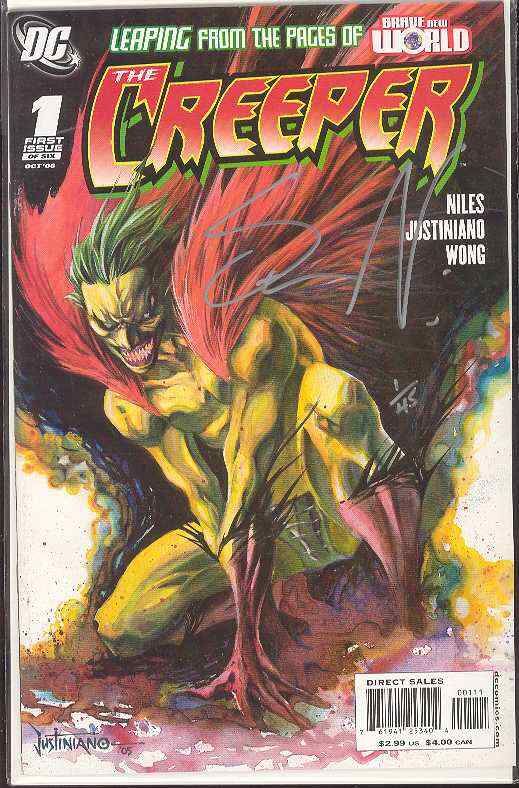 CREEPER #1 STEVE NILES NM 1ST PRINT DC 2006