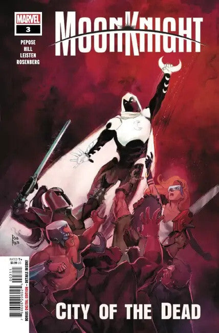 MOON KNIGHT CITY OF THE DEAD #3 NM 1ST PRINT MAIN COVER MARVEL COMICS 2023