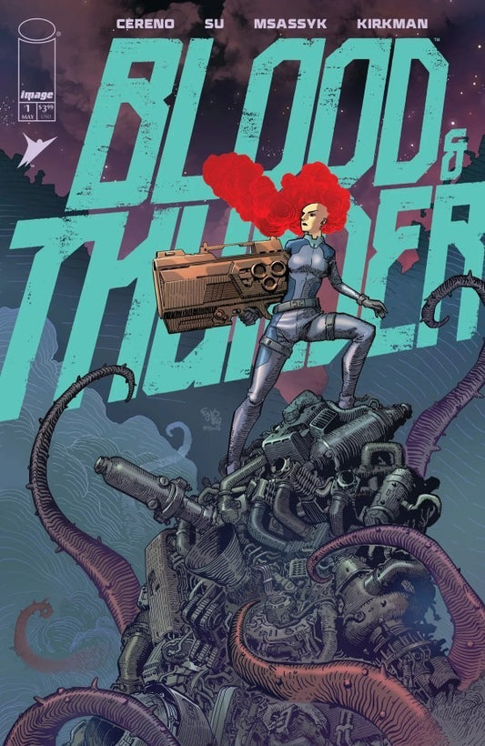 BLOOD AND THUNDER #1 NM 1ST PRINT MAIN COVER IMAGE COMICS 2025