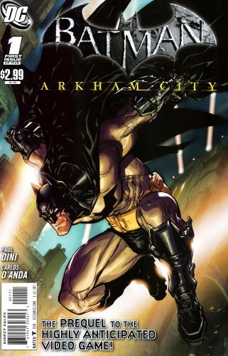 BATMAN ARKHAM CITY #1 CARLOS DANDA DC NM 1st PRINT