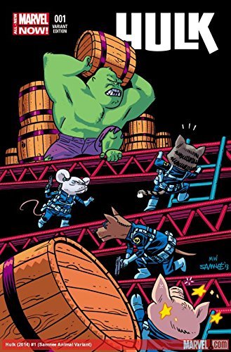 HULK #1 SAMNEE ANIMAL VARIANT ANMN NM 1ST PRINT