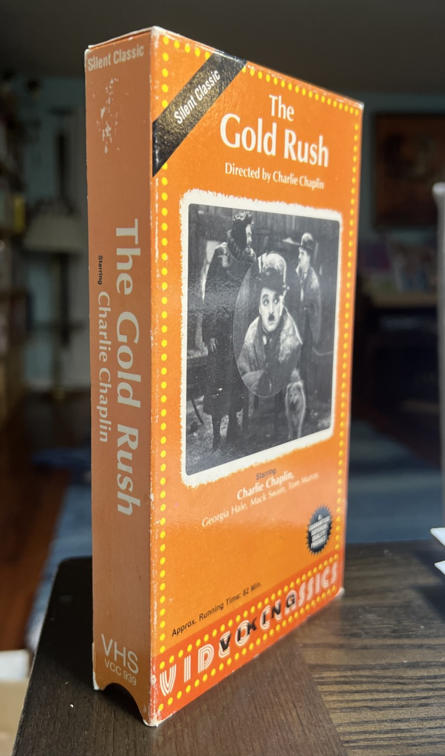 Charlie Chaplin The Gold Rush VHS Vintage Viking Video Classics Silent