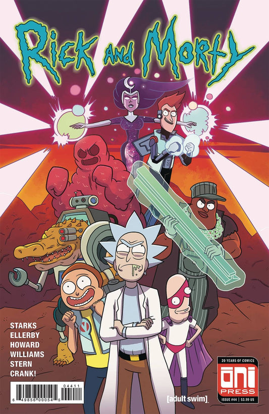RICK & MORTY #44 COVER A ONI NM 1ST PRINT 2018