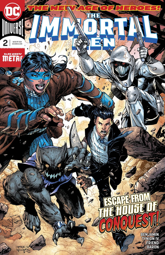 IMMORTAL MEN #2 DC NM FIRST PRINT 2018