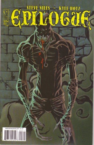 EPILOGUE ISSUE #2 STEVEN NILES KYLE HOTZ NM 1ST PRINT