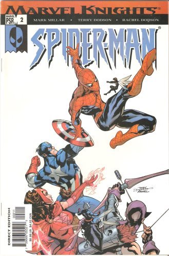 MARVEL KNIGHTS SPIDER-MAN #2 JULY 2004 TERRY DODSON MARK MILLAR NM 1ST PRINT