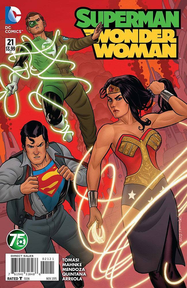 SUPERMAN WONDER WOMAN #21 1ST PRINT DC 2015 VF/NM VARIANT COVER
