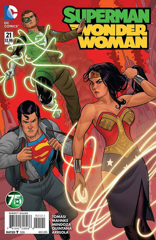 SUPERMAN WONDER WOMAN #21 1ST PRINT DC 2015 VF/NM VARIANT COVER
