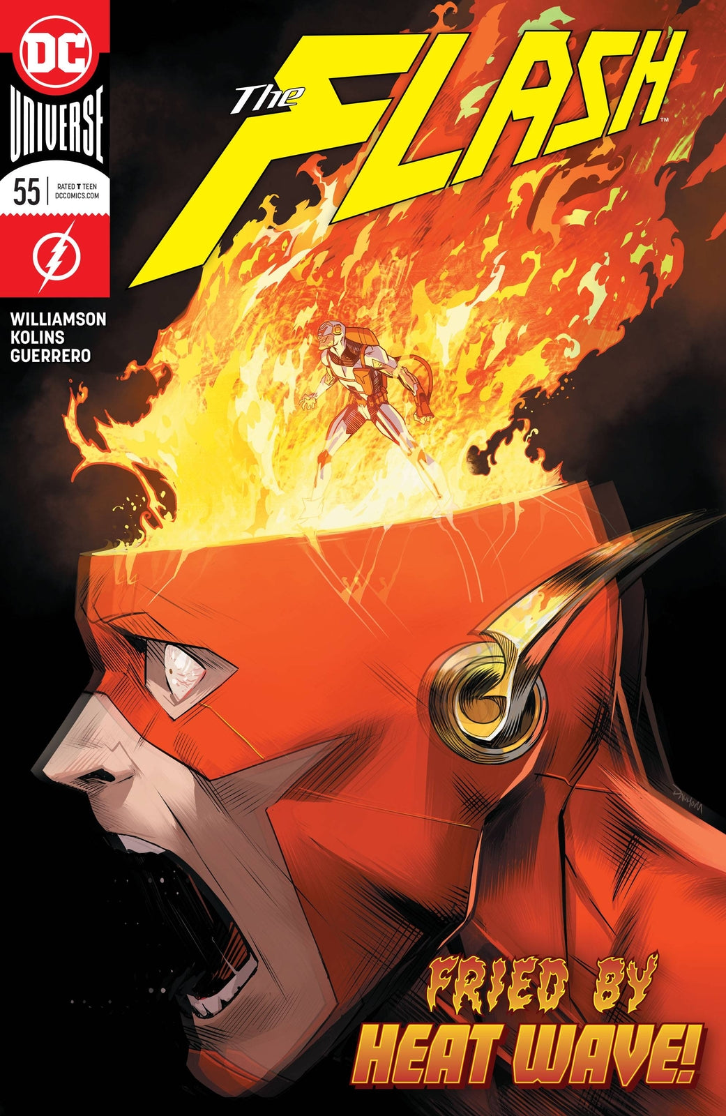 FLASH #55 REBIRTH MAIN COVER DC NM