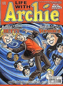 LIFE WITH ARCHIE (2010 SERIES) #15 ARCHIE COMICS VF/NM 1ST PRINT