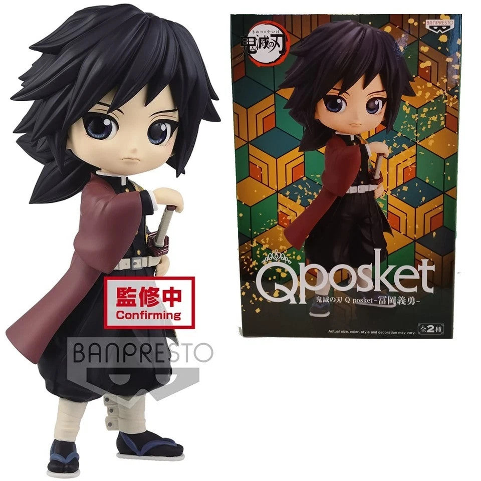GIYU TOMIOKA VERSION A Q POSKET DEMON SLAYER KIMETSU NO YAIBA NEW IN ORIG. BOX