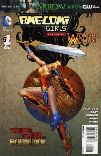 AME COMI GIRLS #1 FEATURING WONDER WOMAN DC  NM 1st PRINT