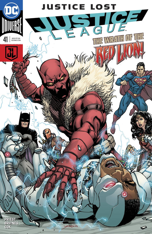 JUSTICE LEAGUE #41 MAIN COVER DC NM