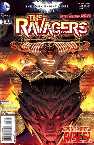 RAVAGERS #3 HOWARD MACKIE NM 1ST PRINT