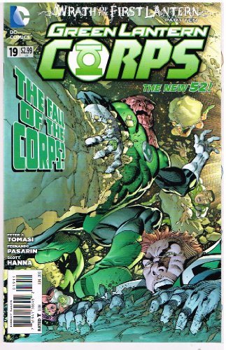GREEN LANTERN CORPS #19 DC COMIC THE NEW 52 TOMASI PASARIN & HANNA NM 1ST PRINT