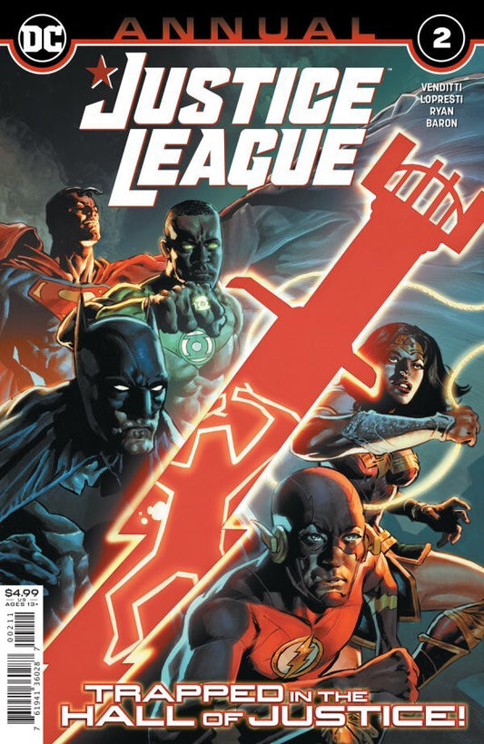 JUSTICE LEAGUE ANNUAL #2 MAIN COVER NM 1ST PRINT DC COMICS 2020