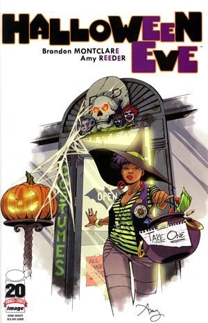 HALLOWEEN EVE ONE SHOT B BRANDON MONCLARE NM 1ST PRINT