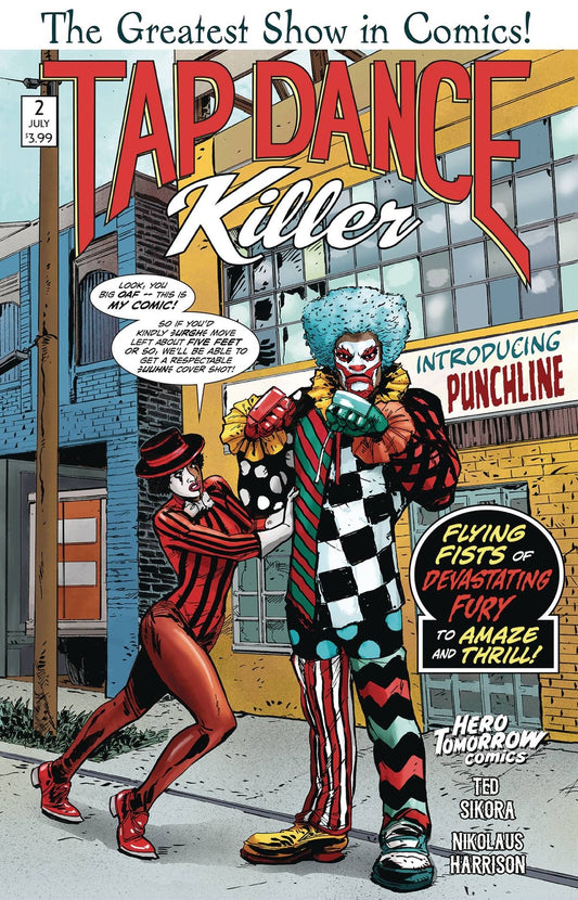 TAP DANCE KILLER #2 HERO TOMORROW COMICS NM