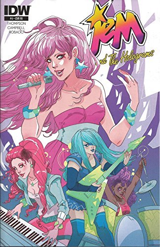 JEM THE HOLOGRAMS #4 RI VARIANT COVER KELLY THOMPSON NM 1ST PRINT