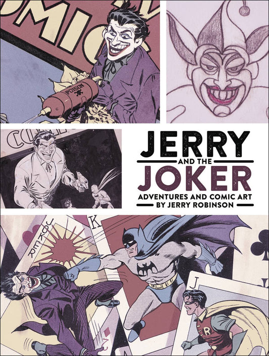 JERRY & THE JOKER ADVENTURES & COMIC ART HARDCOVER DARK HORSE NEW NM SEALED!