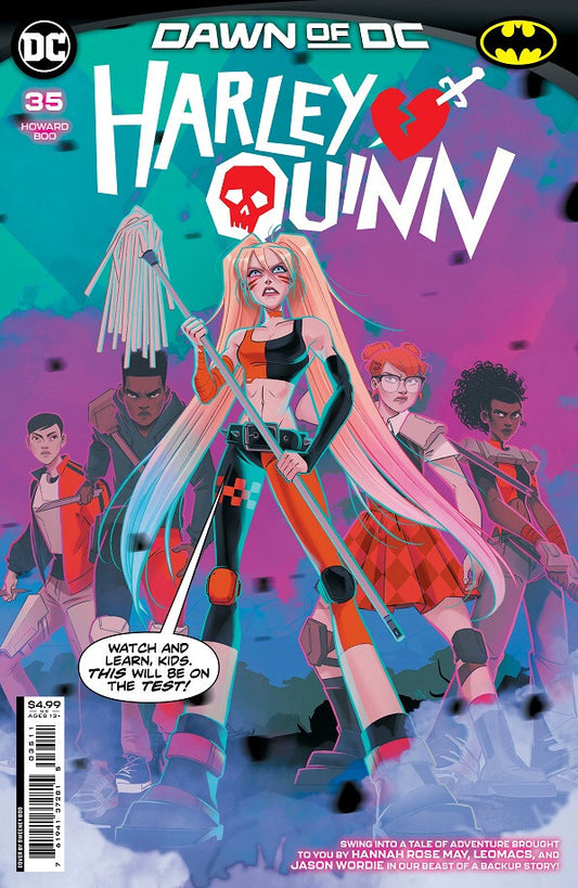 HARLEY QUINN #35 BOO COVER NM 1ST PRINT DC COMICS 2023