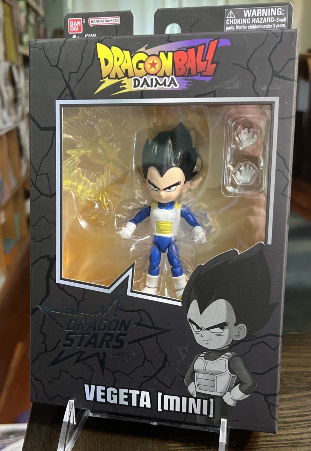 Bandai Dragon Ball Daima Dragon Stars Series Mini Vegeta Action Figure NEW